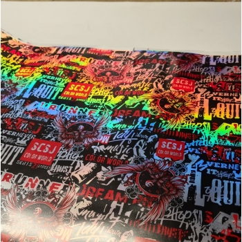 Folia do hydrografiki - Hologram HL010